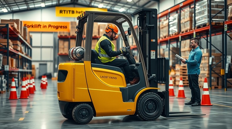 forklift truck training uk by professional trainers